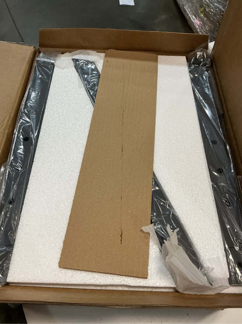 Condition photo showing New/Like New for INNOD Kitchen Step Stool for Toddlers, Height Adjustable Toddler Tower with Safety Rail, Steel and Wood Toddler Kitchen Stool Helper Kids, Stool for Kids, Learning Tower, Kids' Desk Brown