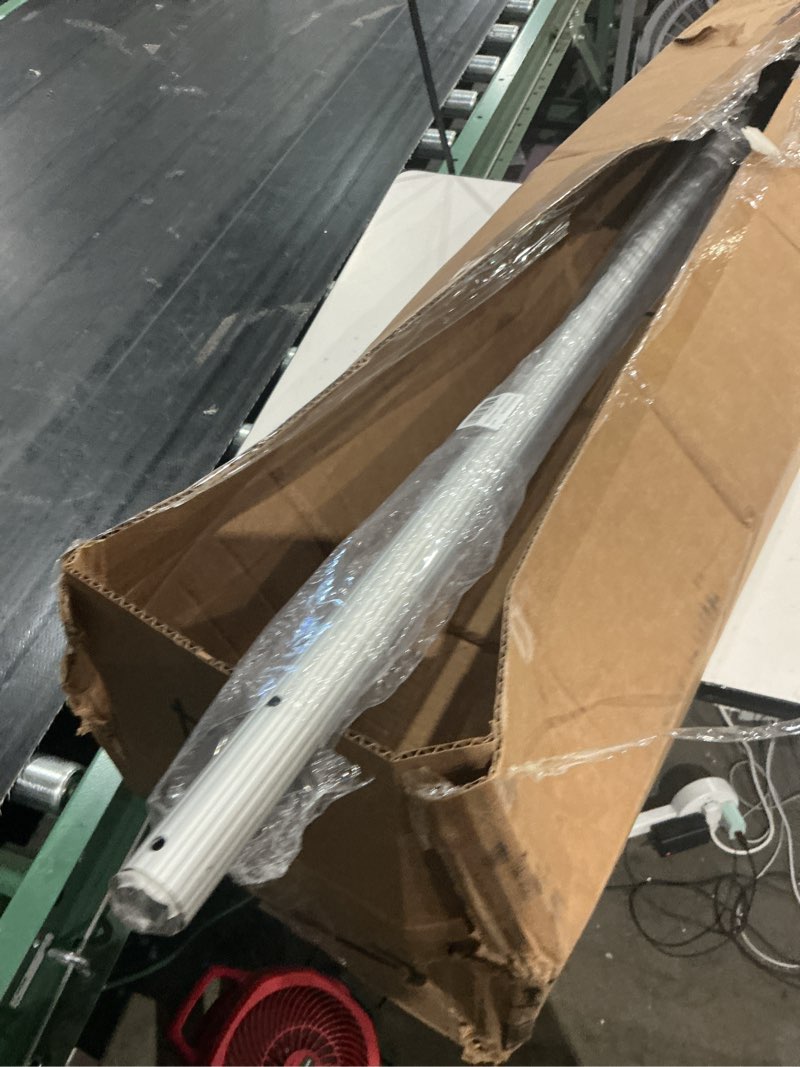 Condition photo showing Good Condition for yeechun professional 16.5 foot swimming pool pole telescopic heavy duty aluminum, adjustable length 6.5 to 16.5 feet, universal pole for skimmer net rake, hooks, vacuum heads and brushes