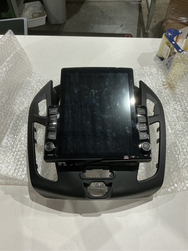 Condition photo showing As Is for not exact but similar 4+64g car stereo upgrade for ford transit connect 2014 2015 2016 2017 2018, 9.7\" touchscreen android 13 car radio with wireless carplay android auto gps navigation wifi bluetooth swc backup camera