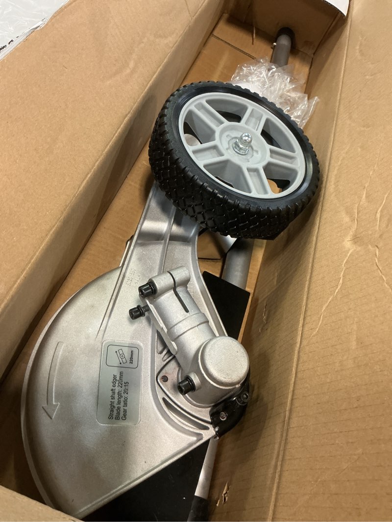 Condition photo showing Good Condition for wild badger power edger lawn tool 9" 2t cutting blade lawn edger attachment up to 2.2" depth