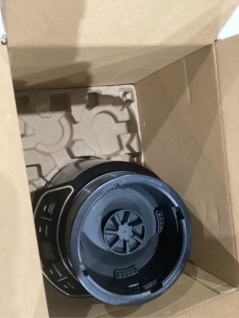Condition photo showing As Is for incomplete )))ninja | blender | nutri pro | single serve | for smoothies, salsa, shakes and frozen drinks | includes 2 smoothie cups & lids | crushes ice, fruit & veggies |silver | bn401 auto blend 1000-peak-watts