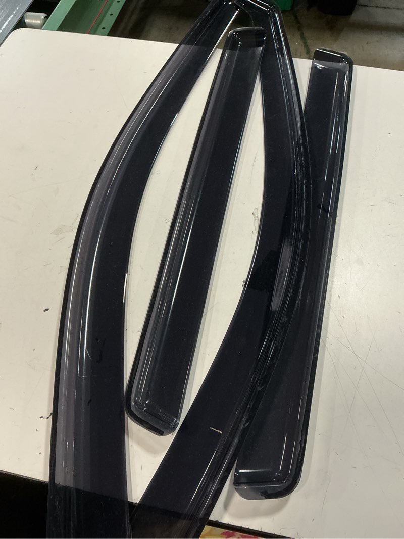Condition photo showing Good Condition for nilight window rain guards smoke tint, car window shade for rain/snow, reduce wind noise, car wash safe honda crv 2023-2026