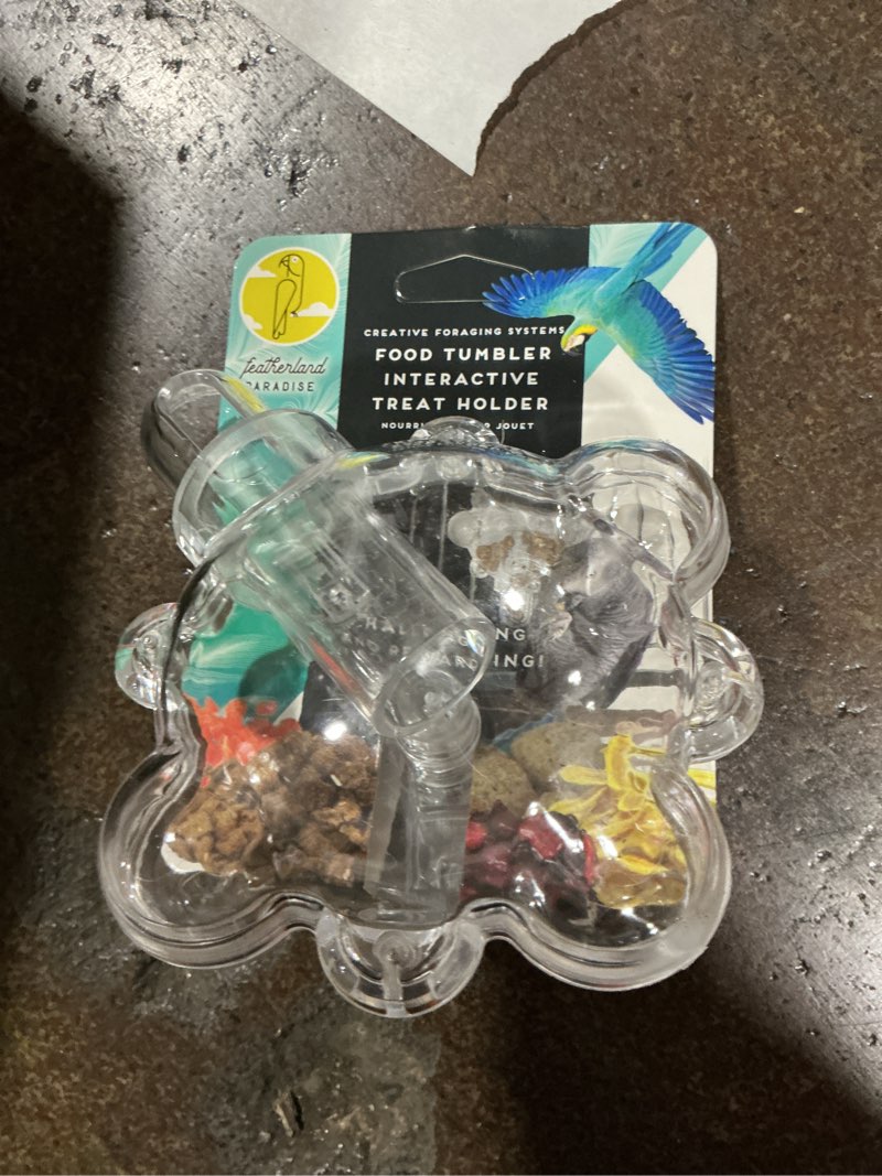 Condition photo showing Good Condition for (Similar to stock photo) Featherland Paradise Creative Foraging Systems, Bird Toys & Feeders, Keeps Birds Busy