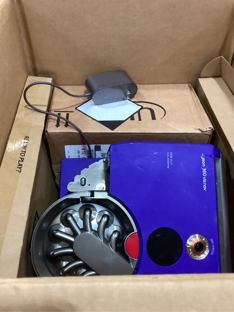 Condition photo showing As Is for dyson 360 vis nav robot vacuum 1