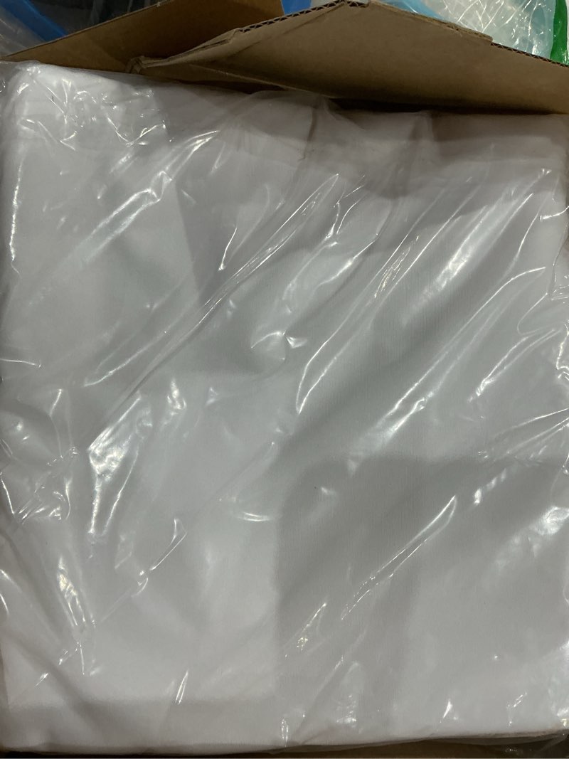 Condition photo showing Good Condition for wokceer wedding arch cover (8ft, 7.2ft, 6.6ft) set of 3 spandex fitted wedding arch stand covers round top chiara arch backdrop stands cover for birthday party ceremony banquet decor white 8ft,7.2ft,6.6ft white