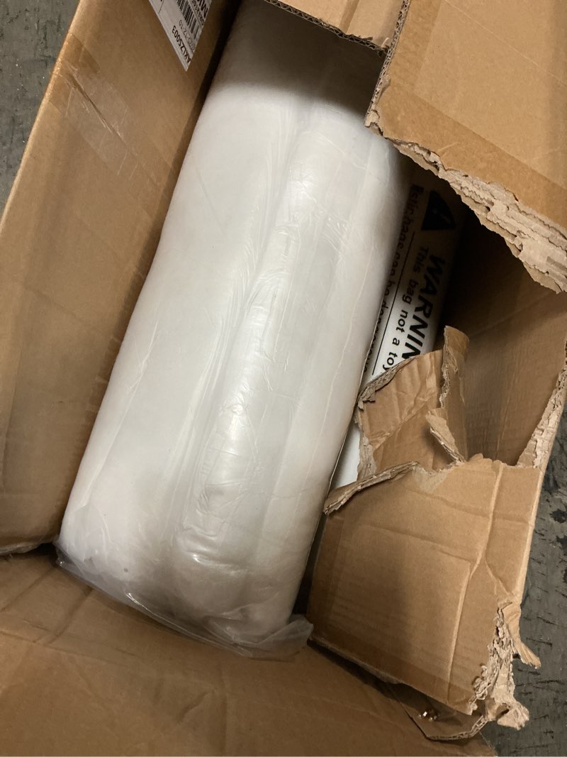 Condition photo showing As Is for (Missing 1 piece) 22" x 22" x 6" Outdoor Deep Seat Cushions Set - 4 Set Waterproof & Fade Resistant Patio Furniture Replacement Cushions, Non-Slip Outdoor Cushions Fit Loveseats, Couches, Chairs, and Sofas. Cream 22" x 22" x 6"-4 Set