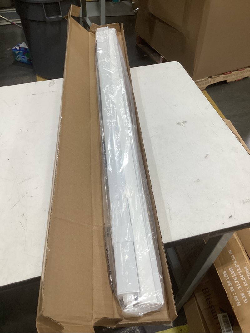 Condition photo showing Good Condition for lazblinds no tools no drill cordless cellular shades, light filtering honeycomb shades for home, thermal insulation blinds for windows, 47" w x 48" h, white light filtering-white 47" w x 48" h