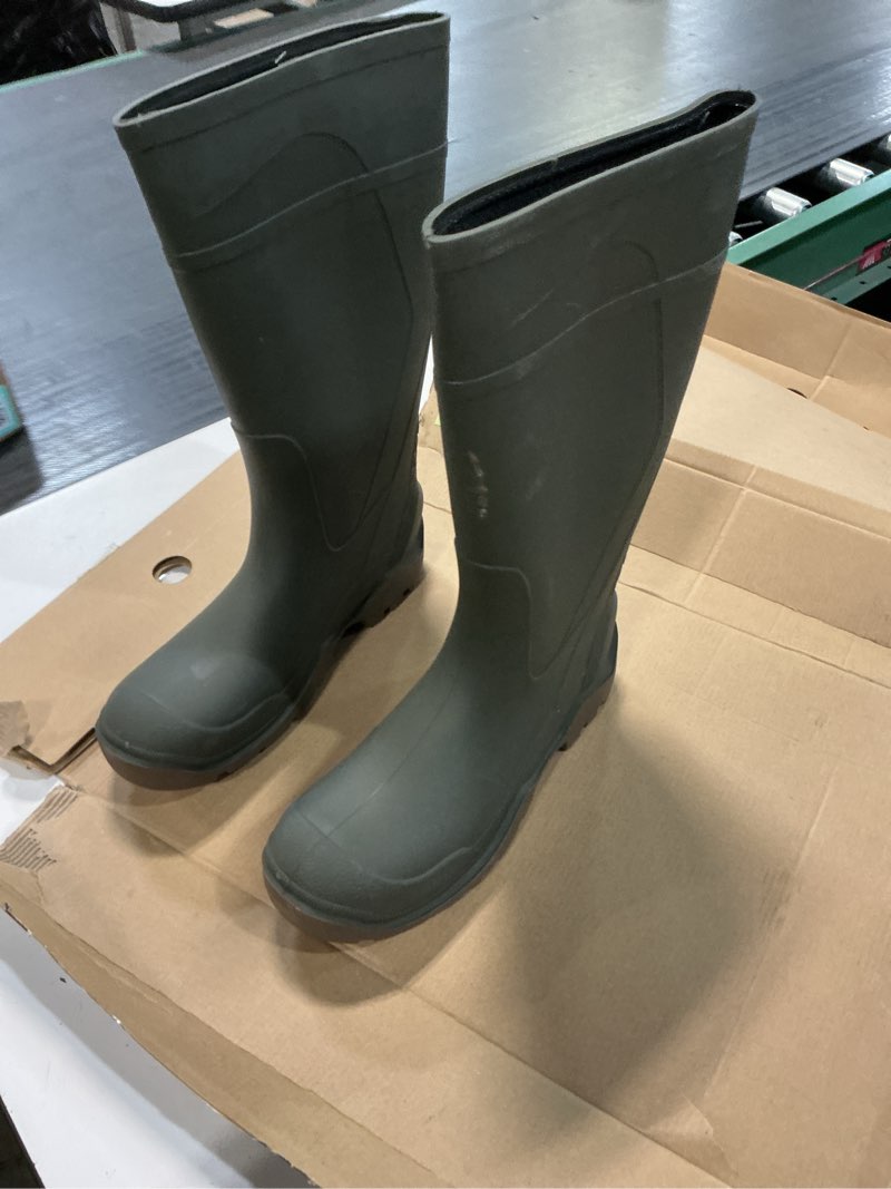 Condition photo showing As Is for george men's waterproof outdoor boot size 10