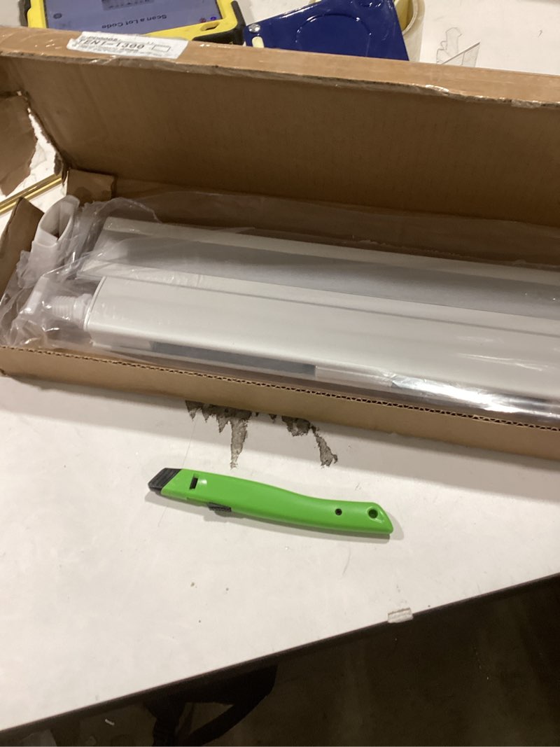 Condition photo showing Good Condition for LazBlinds No Tools No Drill Cordless Cellular Shades, Top Down Bottom Up (TDBU) Honeycomb Shades for Home, Blackout Light Blocking Thermal Insulation Blinds for Windows, 36" W x 48" H, White Blackout - White 36" W x 48" H