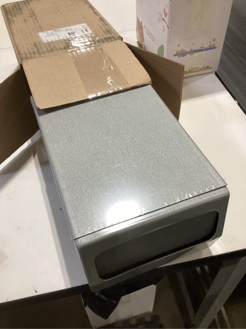 Condition photo showing Good Condition for DISPENSE-RITE CT-FULL-BS Countertop Napkin Dispenser, Single-Sided Full Fold Napkin Holder, Brushed Stainless Steel, Durable Non-Skid Base, Easy Refill, Fits 4.5"-5"H x 6.5"W Napkins
