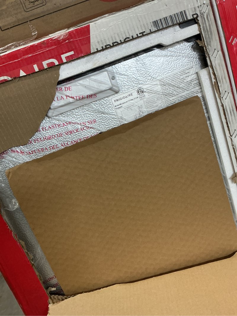 Condition photo showing Good Condition for Frigidaire 6.5 Cu. ft. Upright Freezer  Platinum