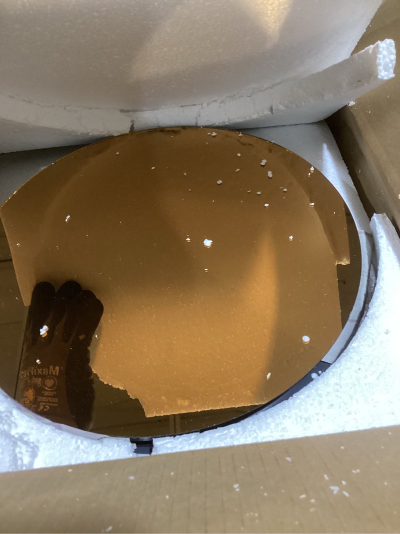 Condition photo showing Good Condition for glass round mirror centerpieces for tables, set of 12pcs 12" golden mirror tables centerpieces, glass trays for wedding decorations, party decorations, baby shower party gold-12"×12"