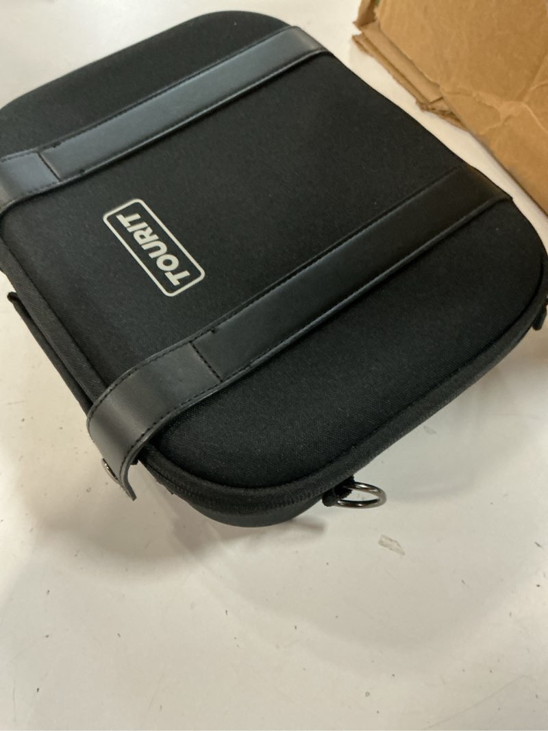 Condition photo showing Good Condition for TOURIT Lunch Bag with Buckle Lunch Box Insulated Food Carrier for Women Men Work, Outdoor, Red Purplish Red ?Leather