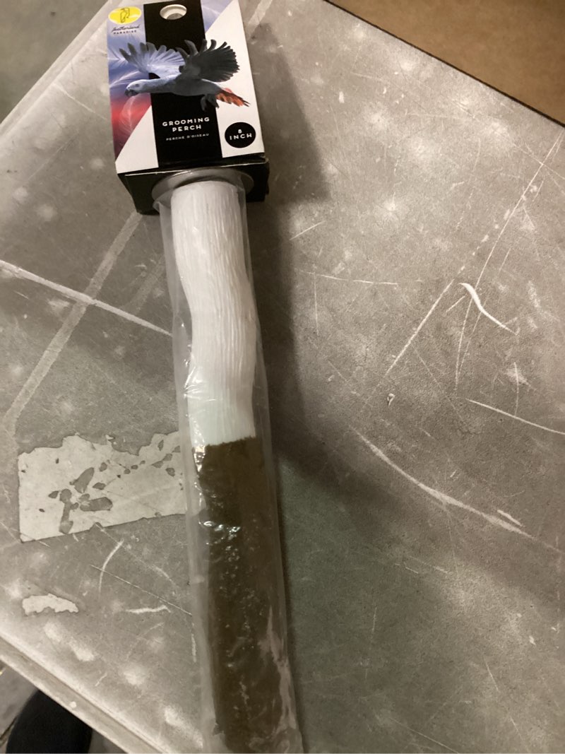 Condition photo showing New/Like New for Paradise Toys Grooming Perch, 1-Inch Dia. by 8-Inch