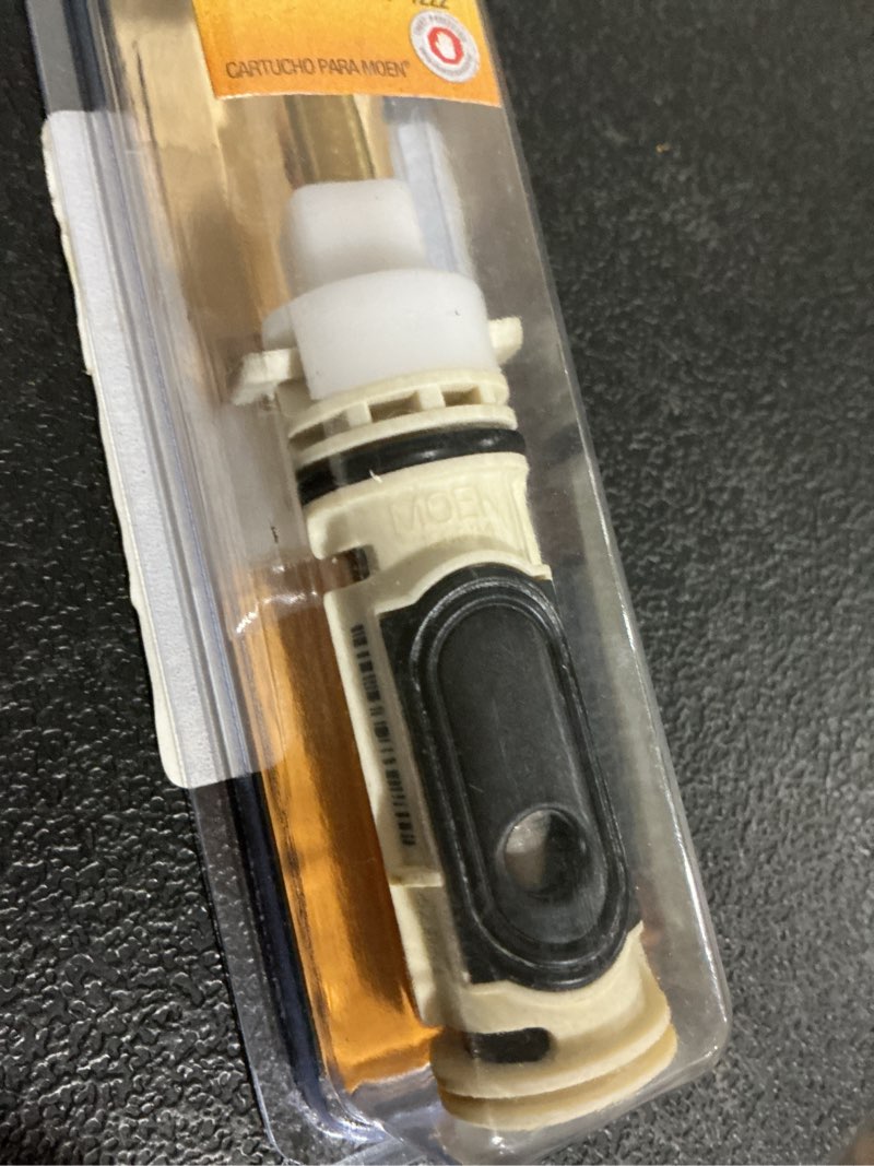 Condition photo showing Good Condition for danco plastic tub/shower valve cartridge for moen