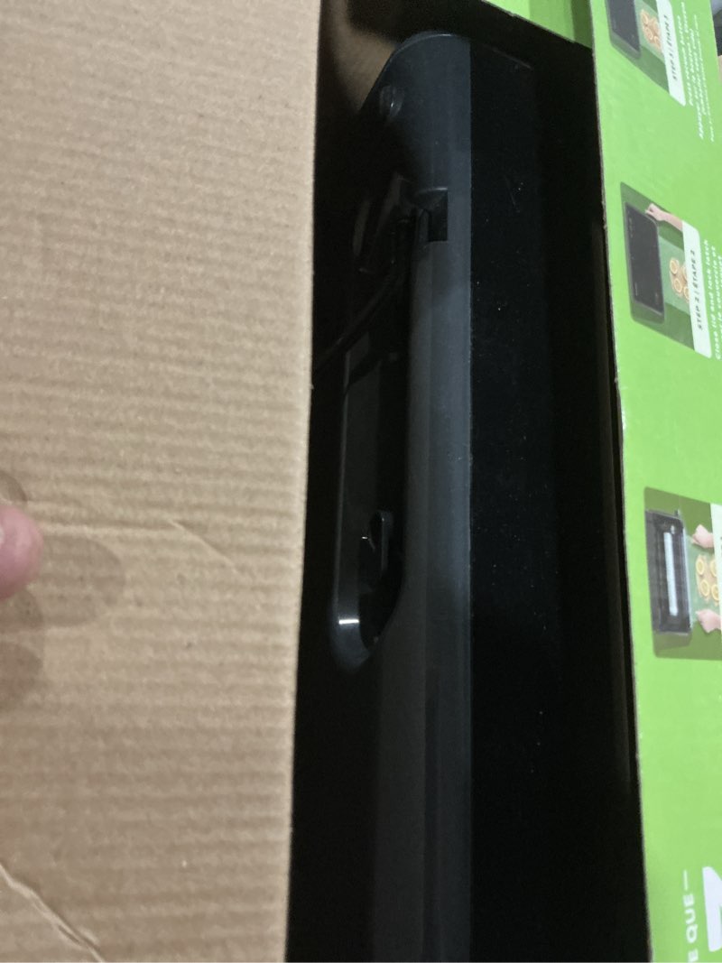 Condition photo showing As Is for FoodSaver Vacuum Sealer Machine, Automatic Bag Detection, Sous Vide Friendly, with sealer bags, roll, handheld vacuum sealer, black