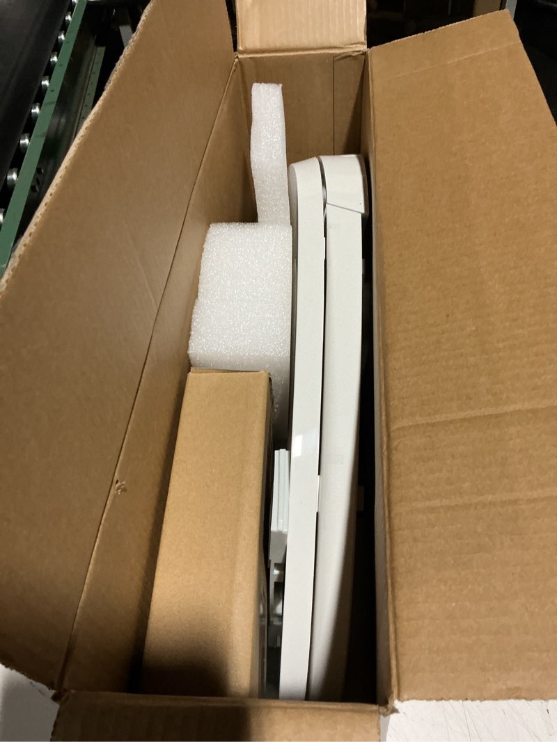 kohler purewash m300 manual elongated bidet toilet seat, white handle, quiet-close lid prevents slam