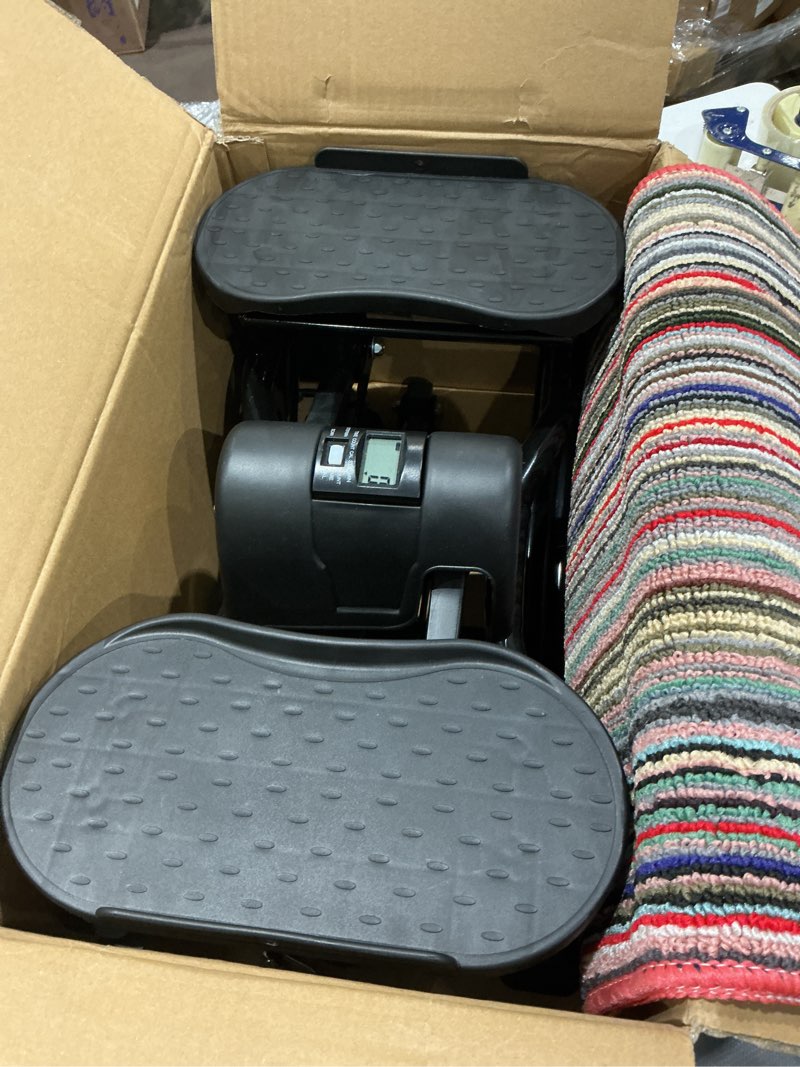 Condition photo showing Good Condition for relife rebuild your life rock stepper side to side rocking fitness stepper, low-impact balance board with resistance bands,non-slip base for full body workout, fitness machine equipment at home