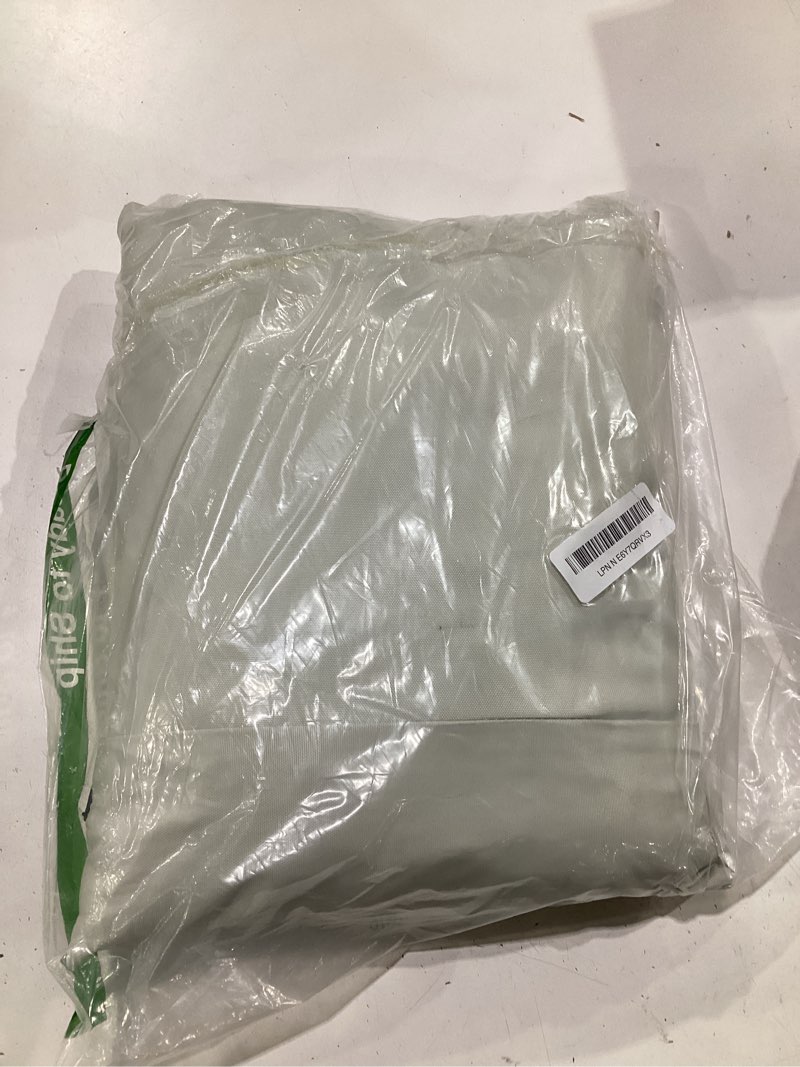 Condition photo showing Good Condition for patio rocking chair cover 2-pack,rocking chair covers for outdoor furniture, 27.5w x 32.5d x 39h inch,rocking chair covers waterproof,white&grayish green beige 2pack-27.5"w x 32.5"d x 38.5"h