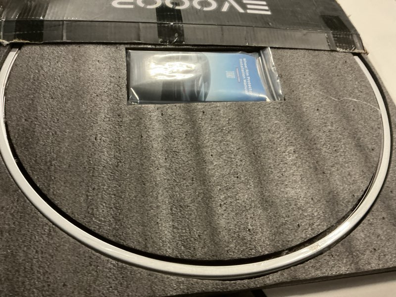 Condition photo showing Good Condition for automotive alloy wheel rim protector - covering the entire rim of the wheel hub - strips for curb rash prevention - set of 4 rim protector easy to install(22'',silver) 22'' silver
