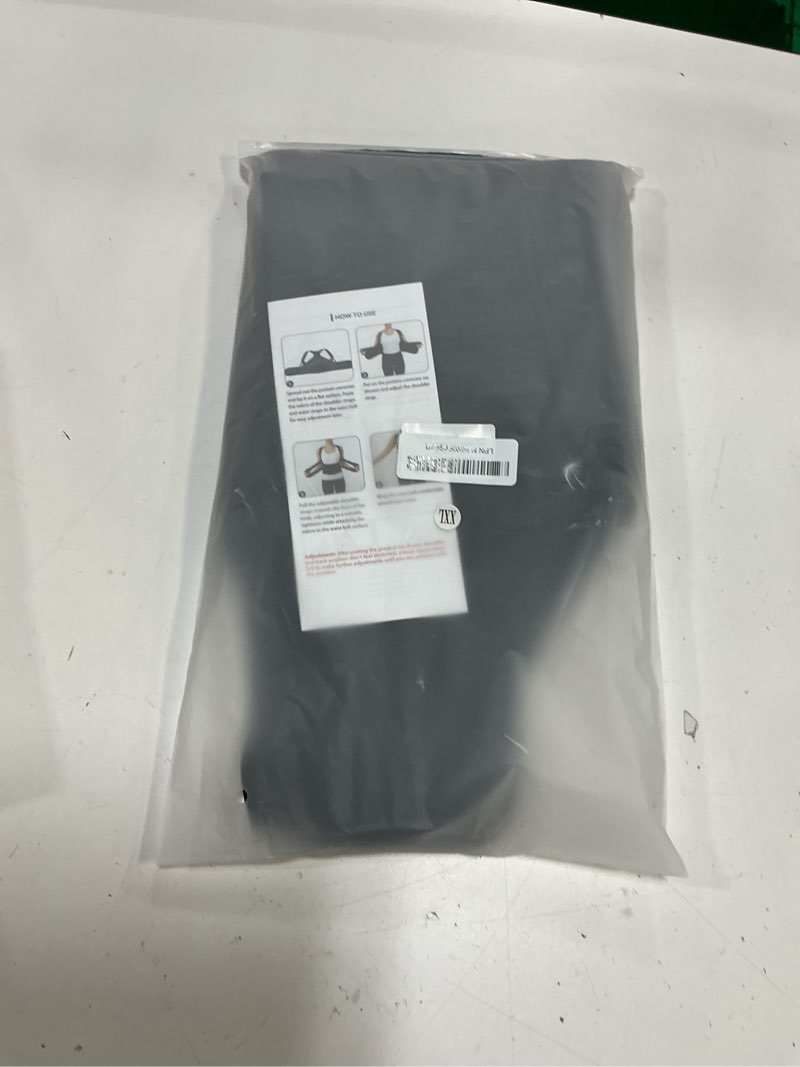 Condition photo showing Good Condition for Posture Corrector for Women & Men, Back Brace Advanced Full Back Support for Upper & Lower Back Pain Relief, Spine, Neck, and Hump, X-Style Medical-Grade Lumbar Support System with Adjustable Shoulder Straightener and Breathable Design for Long Sitting and Exercise Black XX-Large (Waist 46"-50")