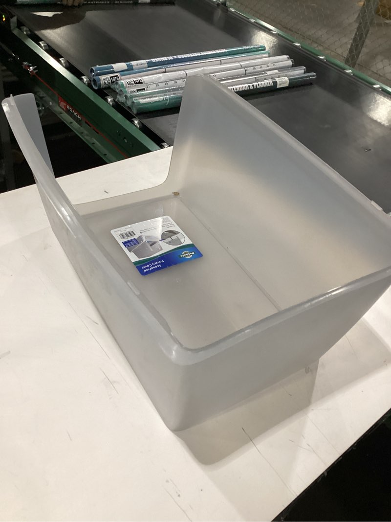 Condition photo showing Good Condition for PetSafe ScoopFree Litter Box Privacy Cover - Convenient Potty Cover with Minimalist Cabin Design & Durable Construction - Removable Hood for Skittish Cats - Washable & Travel Friendly