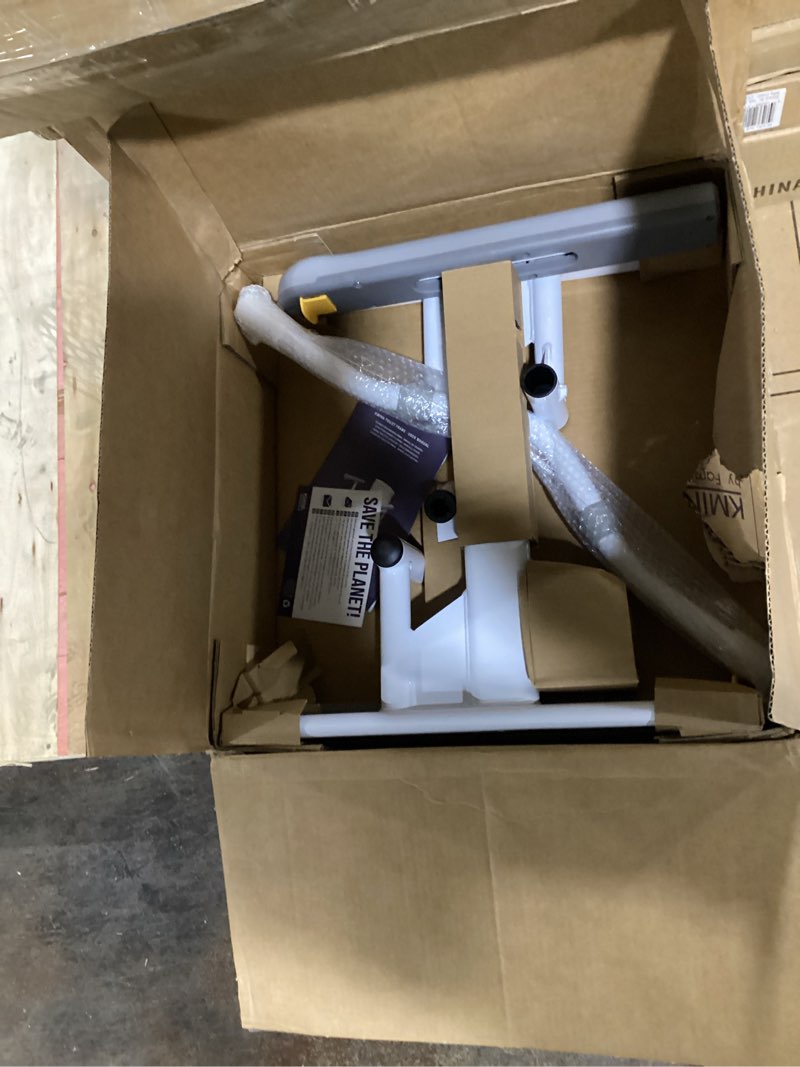 Condition photo showing Good Condition for kmina toilet safety rails for seniors, heavy duty frame with handles, adjustable height and width, handicap grab bars