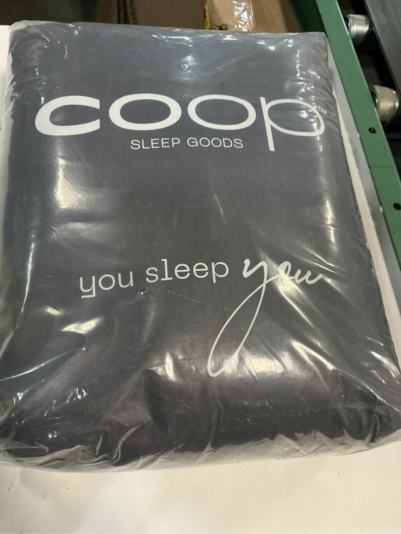 Condition photo showing New/Like New for coop home goods essence down alternative pillow set of 2, queen size, best pillows for sleeping, adjustable alternative to down pillows, luxury hotel pillow for back, stomach or side sleepers essence queen classic