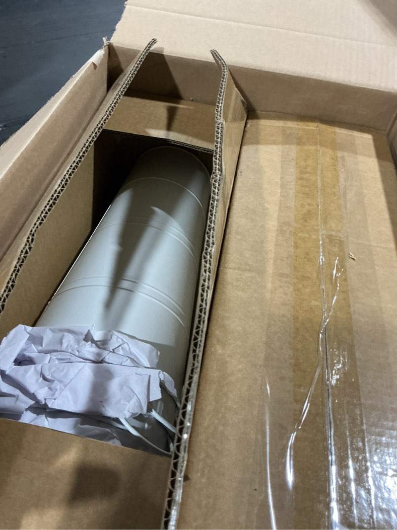 Condition photo showing Good Condition for vensovo metal flower bucket vase, 15 inch tall pure white rustic farmhouse centerpiece for spring home decor & wedding, set of 6 pure white 6