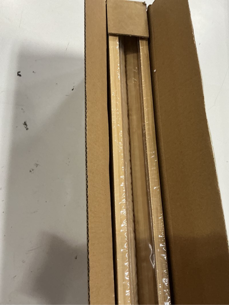 Condition photo showing New/Like New for set of 4 upgraded mahjong racks with pushers, bamboo all-in-one tile racks with built-in push rods for american mahjong games, portable american mahjong accessories