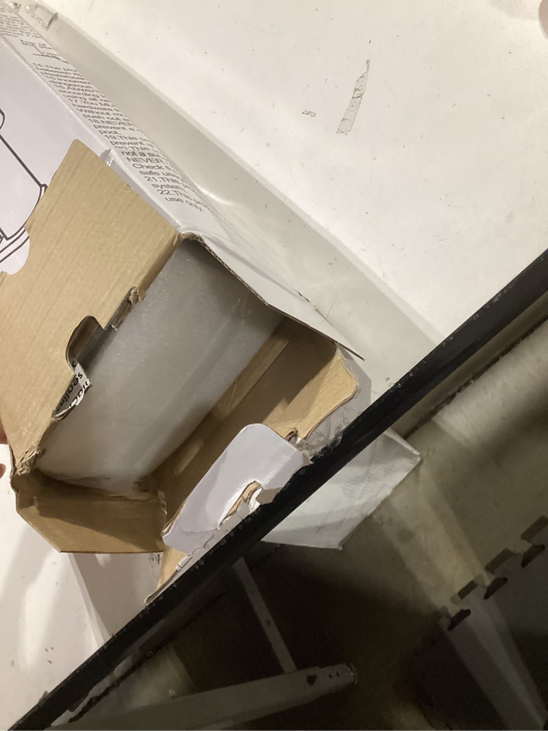 Condition photo showing Good Condition for 24 Inches Tall Retractable Baby gate for Dogs, Short Pet Gates to Step Over, Extends up to 55" Wide, Reinforced Mesh Doggie Gates for Indoors Outdoors Small Dog Gate for Stairs Puppy Gate (Grey) Gray Reinforced 24" Tall x 55" Wide
