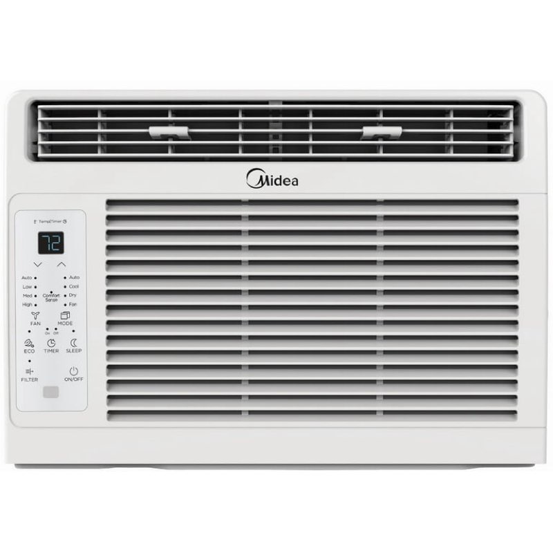 Midea 5,000 BTU Window Air Conditioner, 150 Sq. Ft., White, New