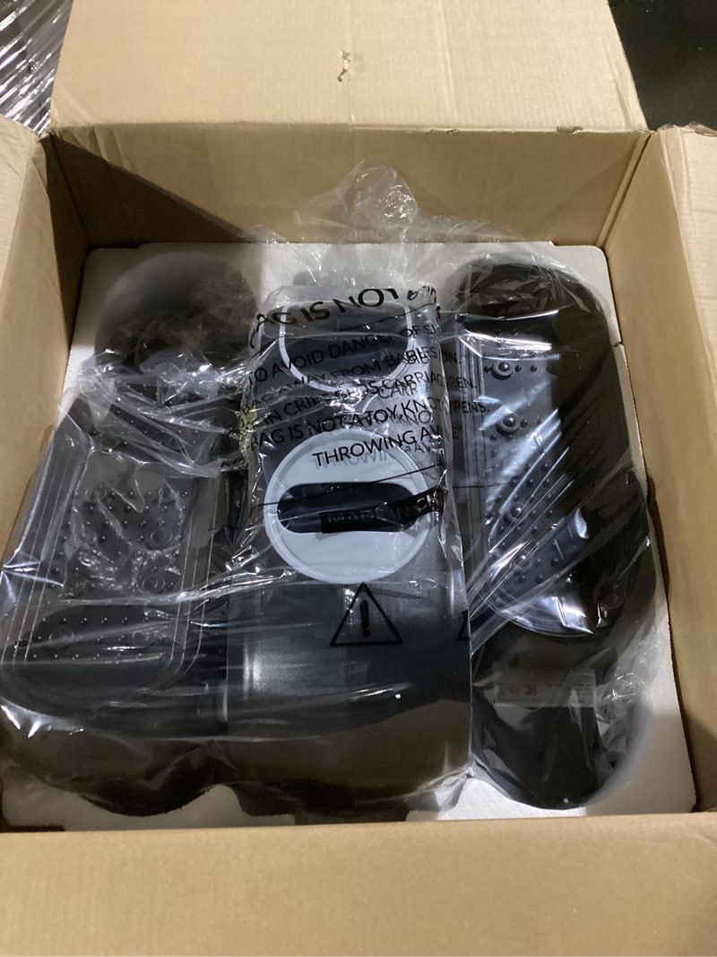 Condition photo showing New/Like New for merach under desk elliptical machine, leg exerciser while sitting for seniors with 12-speeds & remote control, quiet portable electric seated pedal exerciser machine for home office