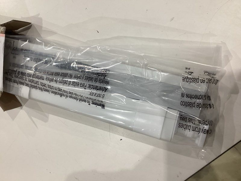 Condition photo showing Good Condition for lazblinds no tools no drill cordless cellular shades, blackout light blocking honeycomb shades for home, thermal insulation blinds for windows, 27" w x 48" h, white blackout-white 27" w x 48" h