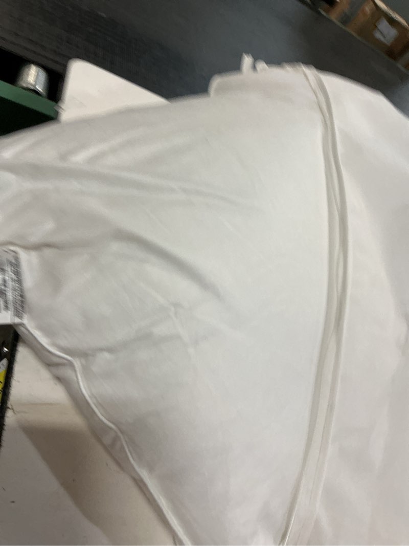 Condition photo showing As Is for 100% cotton pillow protectors size: king 