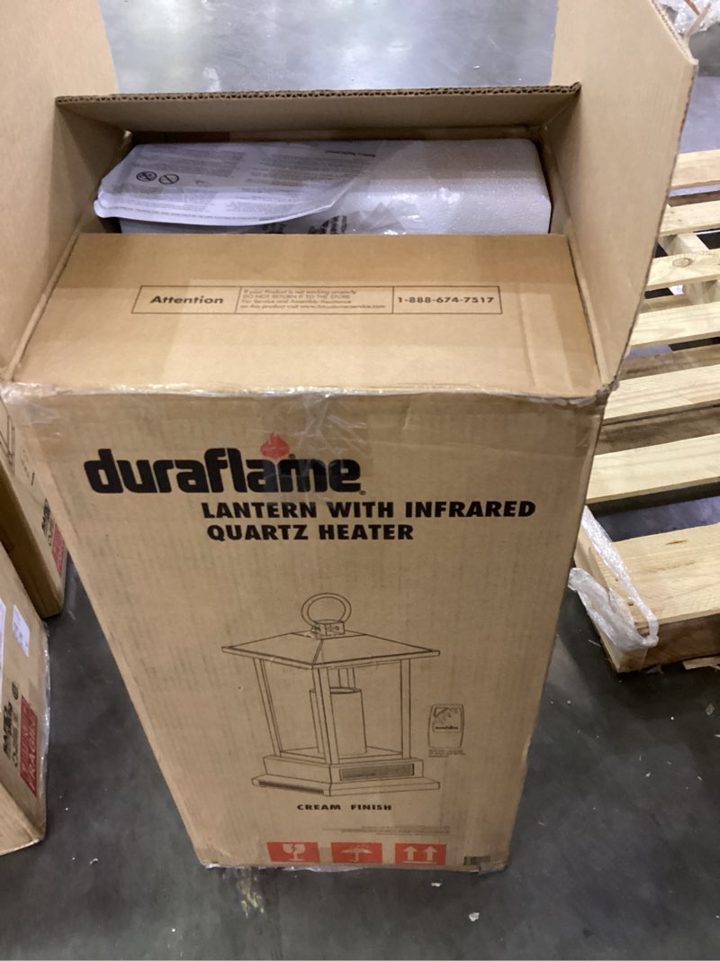 lantern with infrared quartz heater