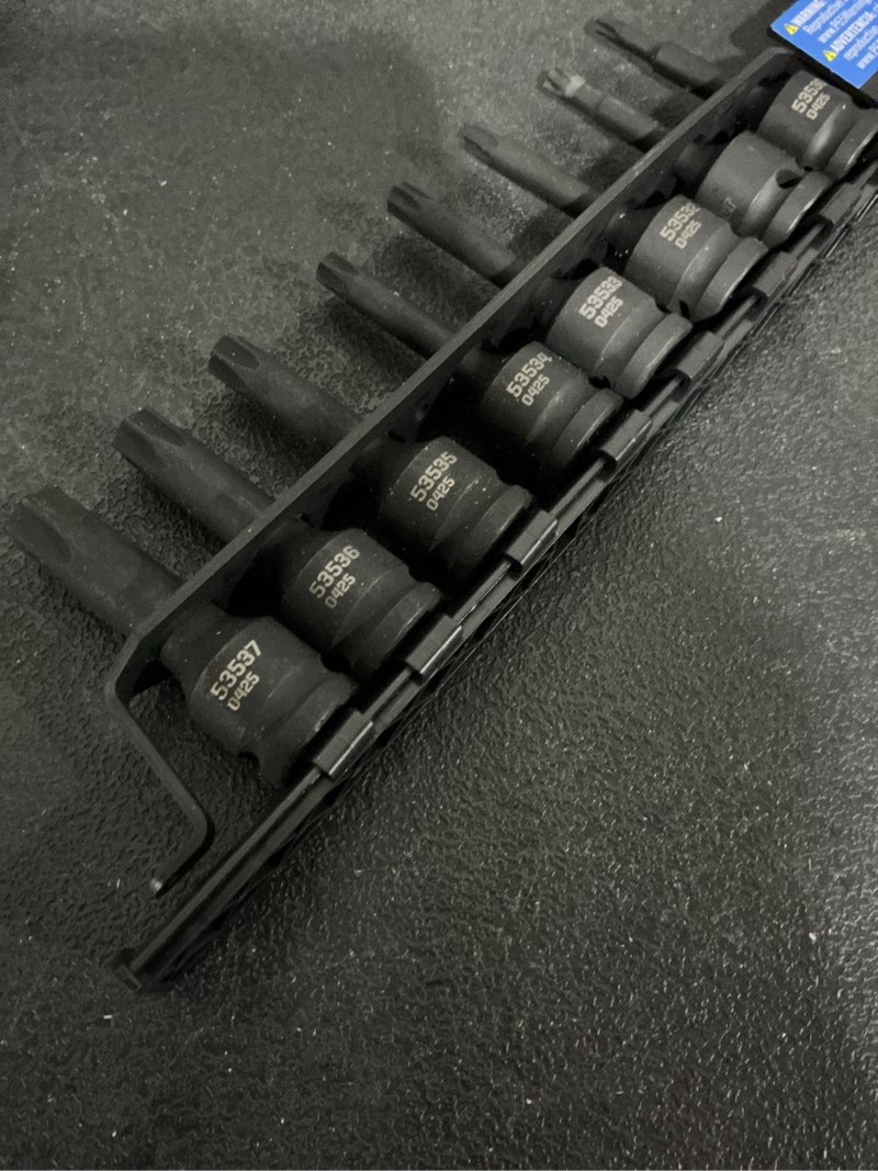 Condition photo showing As Is for kobalt 8 -piece 1/2-in drive set torx bit driver socket set