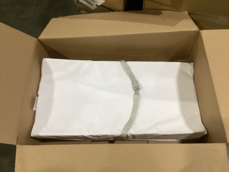 Condition photo showing Good Condition for Munchkin Secure Grip Baby Diaper Changing Pad for Dresser, Waterproof and Wipeable, Contoured, Standard Size (14.75" x 31"), White