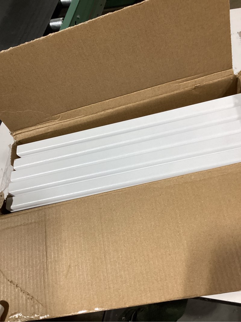 Condition photo showing Good Condition for KTKDE 8.5x11 Picture Frame Set of 5,Certificate Frame White with Clear Plexiglass, 8.5 by 11 Picture Diploma Document Degree Frames for Wall and Tabletop,best gift White Woodgrain 8.5X11in -5Pack