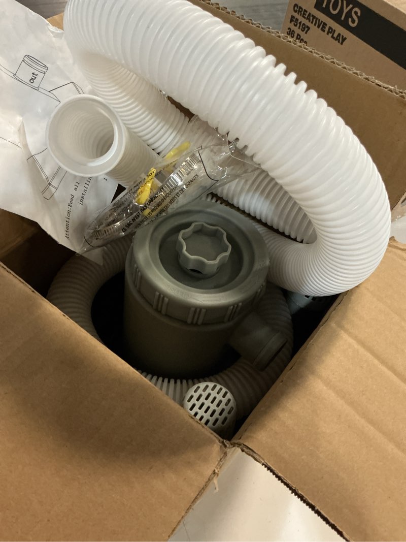 Condition photo showing Good Condition for small pool pump and filter kit, powerful 530 ghp above ground pool filter pump quickly and cleanliness of your pool water, pool pumps for above ground pools (gray 530ghp)