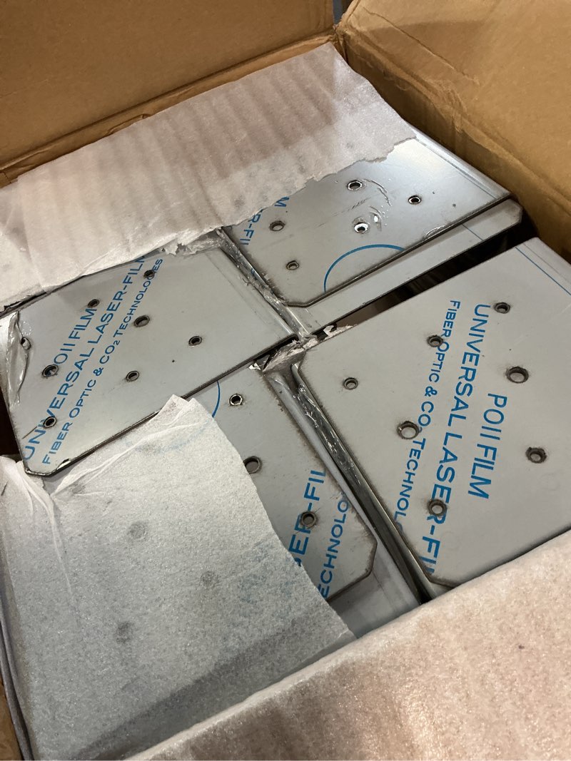 Condition photo showing Good Condition for vevor post base, 10pcs 6"x 6" stainless steel adjustable post anchor bracket(internal 5.9 x 5.5"), adjustable post base for pavilion deck porch handrail railing support decorative anchor plate 6*6 10pc silver