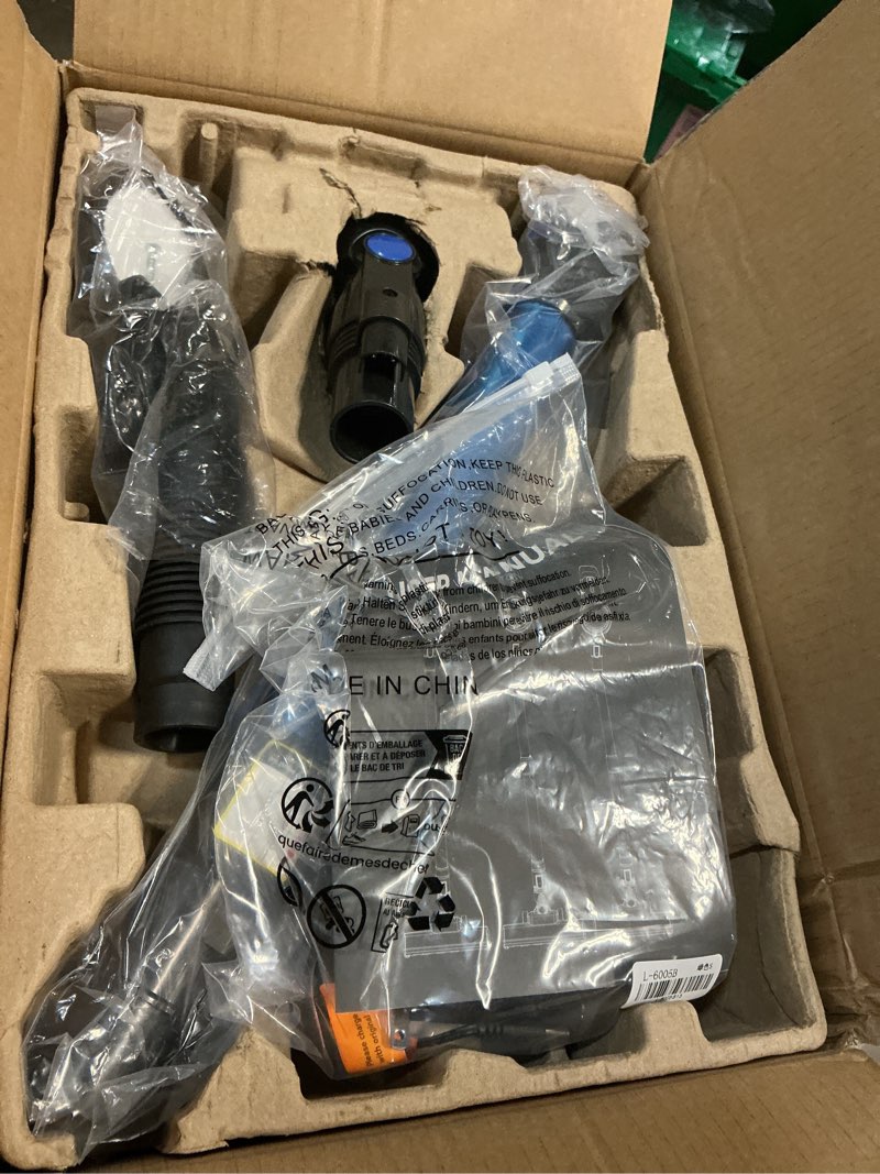 Condition photo showing New/Like New for inse cordless vacuum cleaner  6 in 1 powerful stick vacuum with 20kpa 160w motor for hard floor carpet pet hair  purple