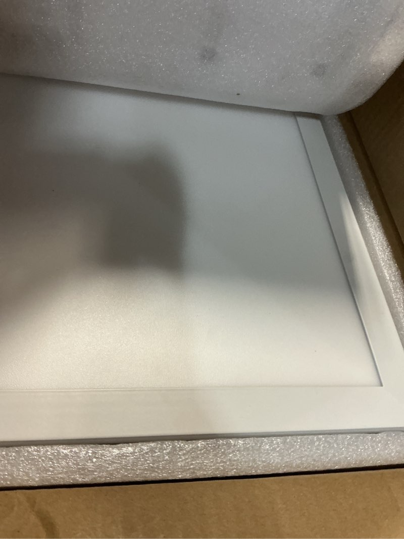 Condition photo showing As Is for utilitech 1.5-sone 100-cfm white bathroom fan energy star