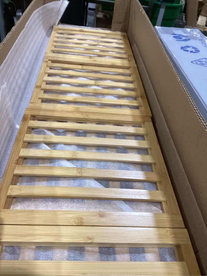 Condition photo showing Good Condition for Ufine Bamboo Garment Rack 6 Tier Storage Shelves Clothes Hanging Stand with Side Hooks, Heavy Duty Clothing Rack Portable Wardrobe Closet Organizer
