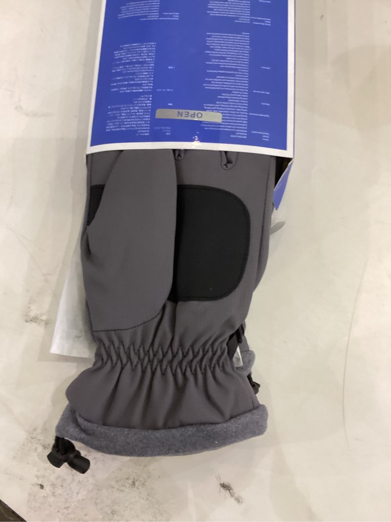 Condition photo showing Good Condition for rivmount Winter Waterproof Ski Snow Warm Gloves for Women Men, Windproof Cold Weather Thermal with Touchscreen Fingers, for Running Driving Cycling Hiking Biking Outdoor Sports Daily Work Gray Medium
