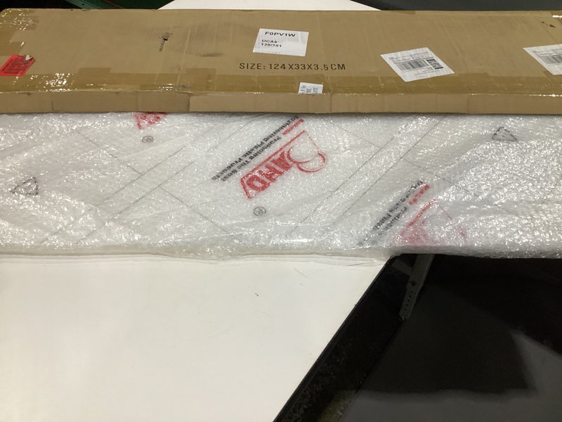 Condition photo showing As Is for Sasylvia 1 Pcs HDPE Sheet 1/2" Thick, 12'' x 48'' White HDPE Plastic Sheet Flexible High Density Polyethylene Board Solid Plastic Block for DIY Projects for Machining Home 12'' X 48'' White 1