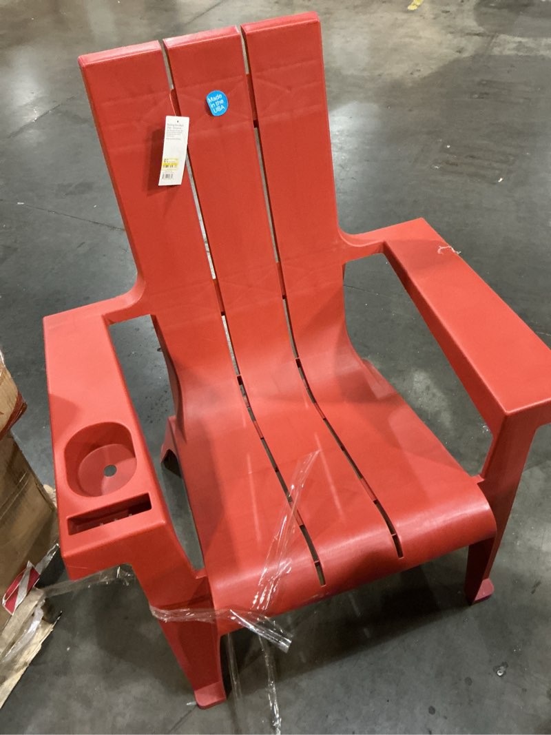 Condition photo showing Good Condition for resin stackable adirondack chair cinnamon - room essentials™