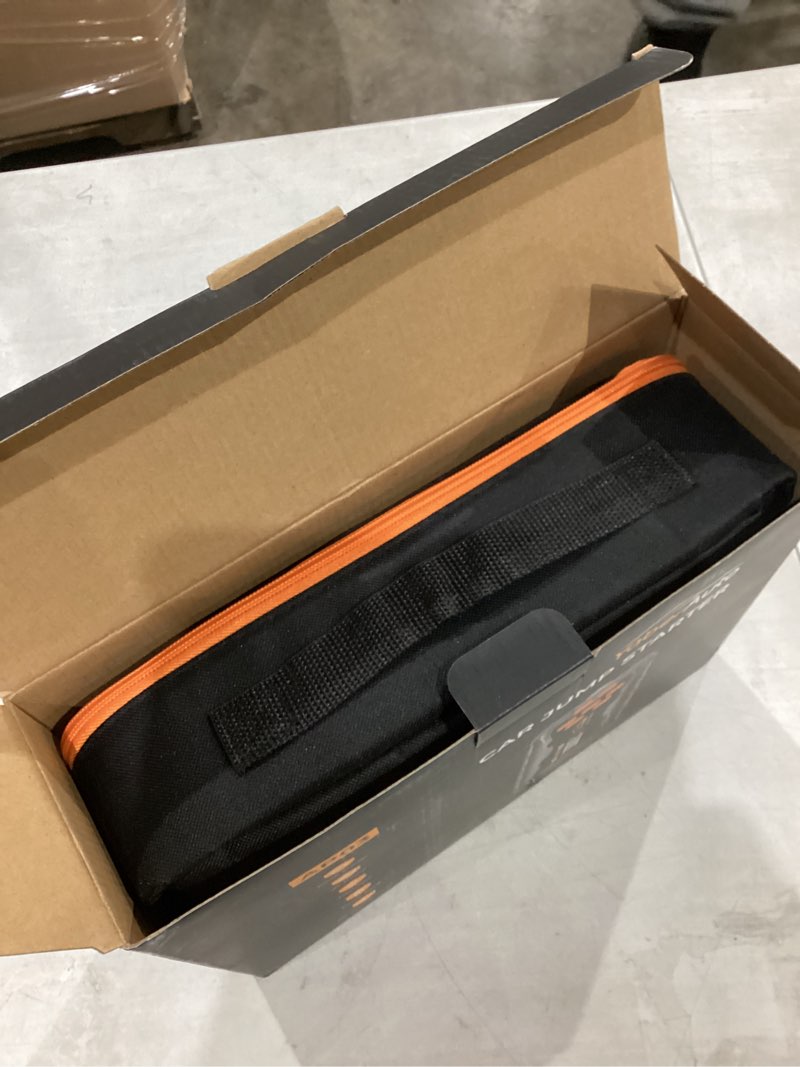 Condition photo showing New/Like New for yaberauto 16-in-1 jump starter with air compressor 8000a 160psi car battery jump starter (all gas/14l diesel) 12v jump box car battery jumper starter portable jumper cables, emergency tool kit, gloves