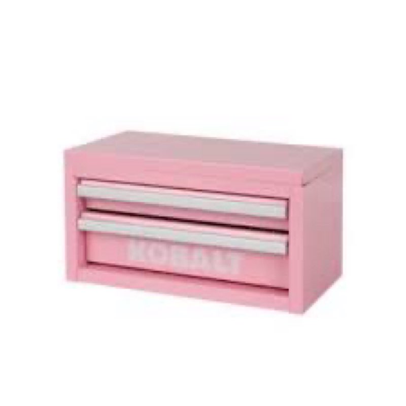 Kobalt Mini 10.83-In 2-Drawer Pink Steel Tool Box Item #5462039 |Model #54422