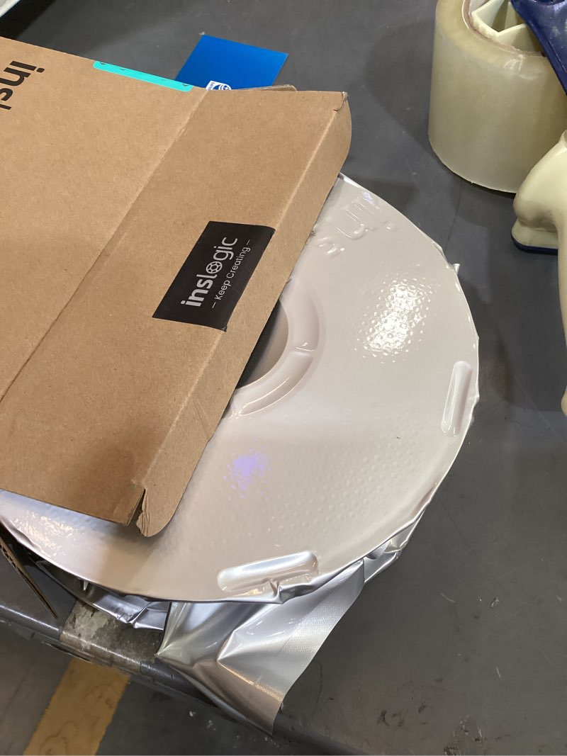 Condition photo showing New/Like New for inslogic petg pro 3d printer filament 1.75 mm, high-speed matte petg filament, stronger toughness, 1 kg spool, dimensional accuracy +/- 0.02 mm, compatible with fdm printers, black 1kg black